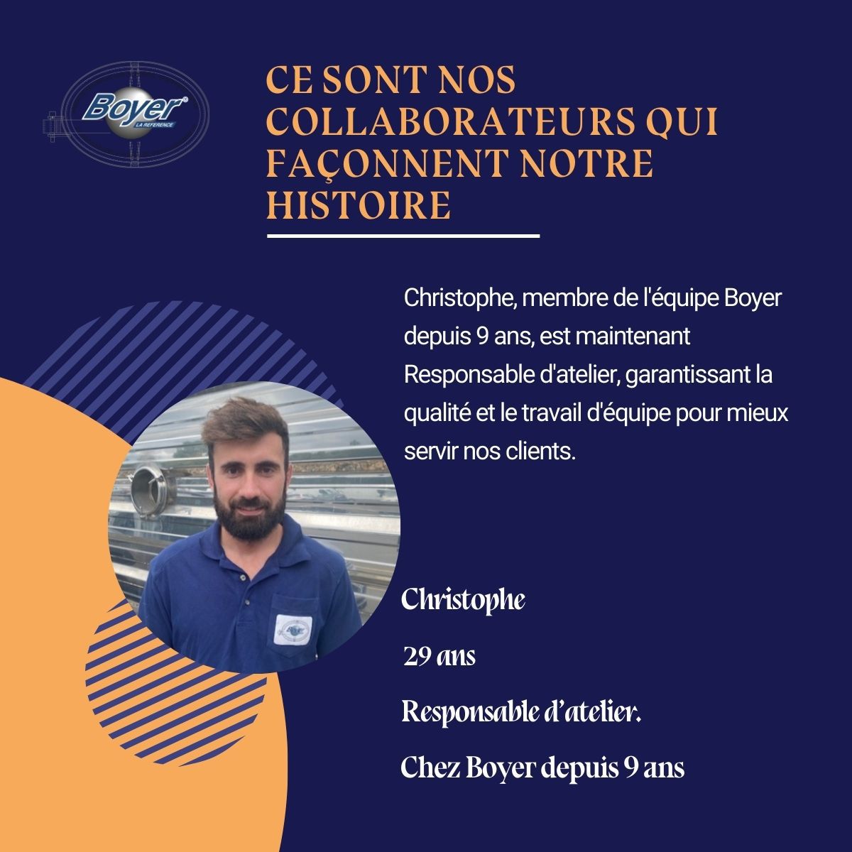 Christophe responsable atelier